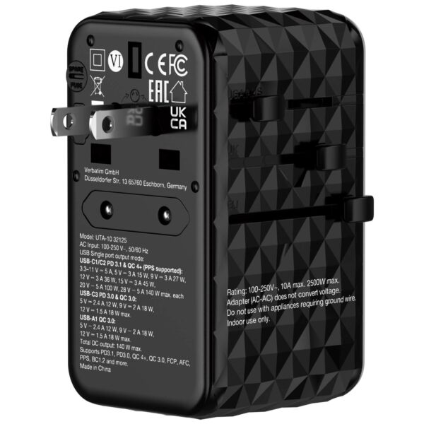 GaN III 140W Universal Travel Adapter (UTA-10) - Image 7