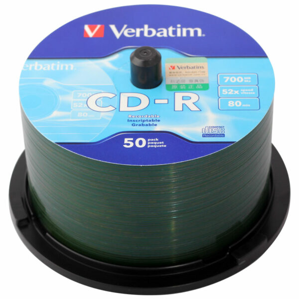 CD-R 52X 700MB (50 Pack Spindle) - 图片 5