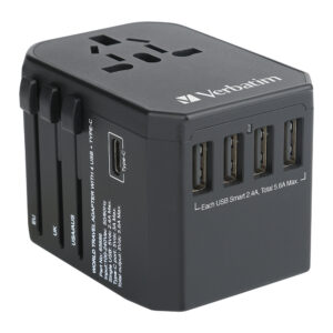 5 Port 5.6A Universal Travel Adapter