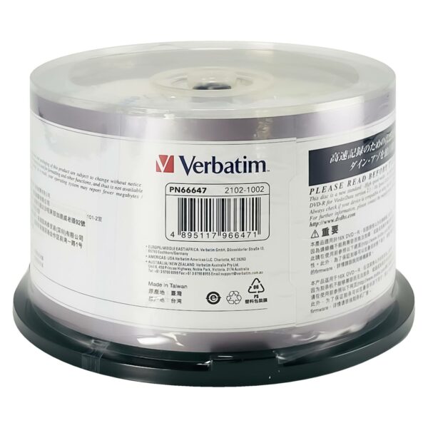 DVD-R 4.7GB 16X SAKURA 50pk Spindle - 图片 2