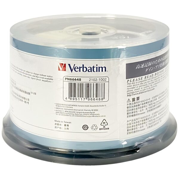 DVD+R 4.7GB 16X SAKURA 50pk Spindle - 图片 3