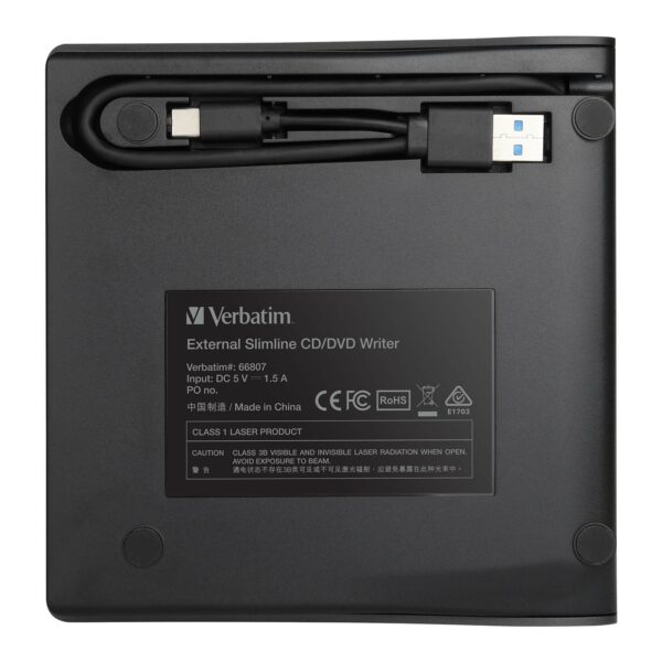External Slimline CD/DVD Writer (USB 3.2 Gen 1) - 图片 4