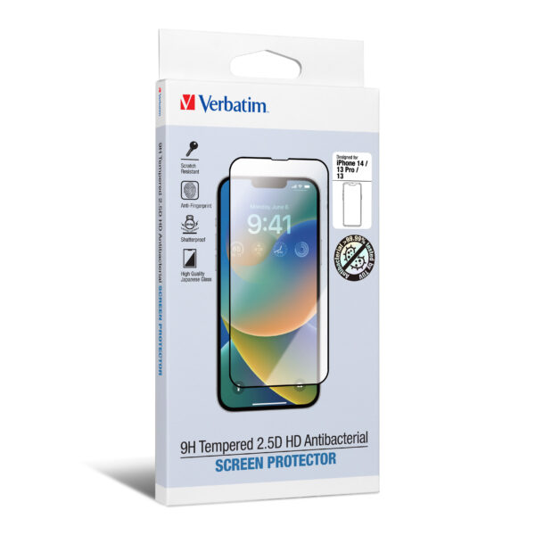 (iPhone 14 Series) 9H Tempered 2.5D HD Antibacterial Screen Protector - Image 4