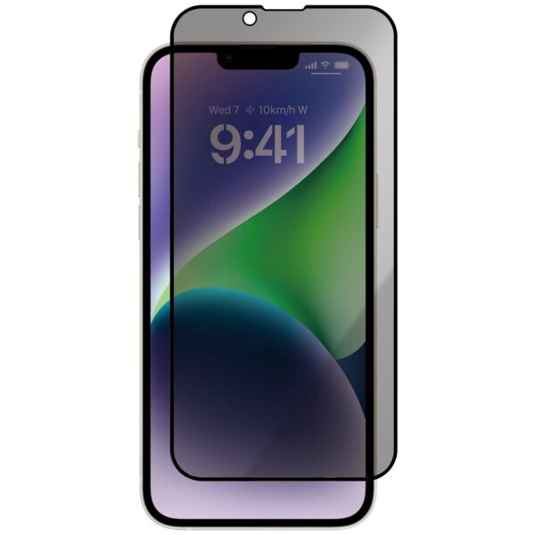(iPhone 14 Series) 9H Tempered 2.5D Privacy Antibacterial Screen Protector - Image 5