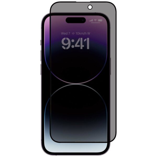 (iPhone 14 Series) 9H Tempered 2.5D Privacy Antibacterial Screen Protector - Image 7