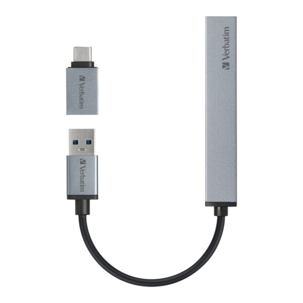 4-in-1 USB 3.2 Gen 1 Hub with Type C Adaptor - Image 4