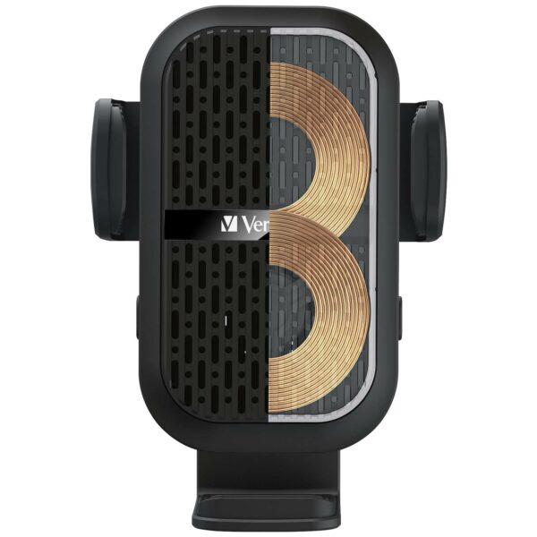 15W Dual Coil Wireless Charging Car Mount with Cooling Fan - 图片 3